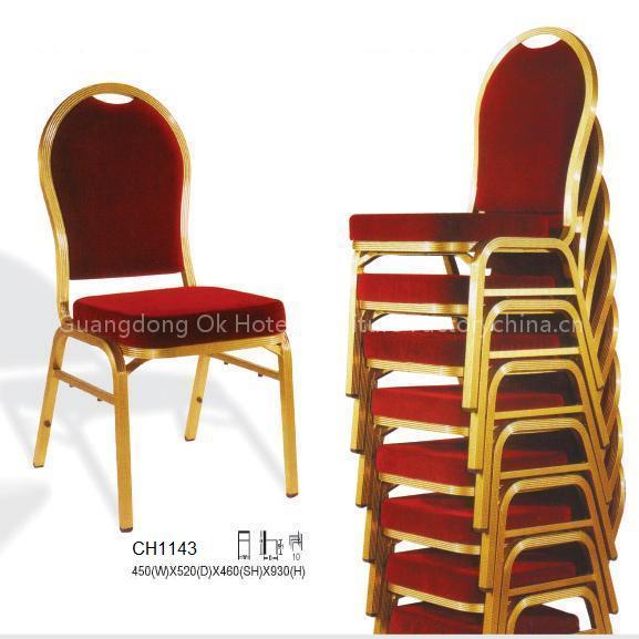 Aluminium banquet chair