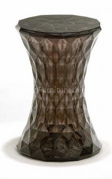 Stone stool, bar stool, ghost stool, kartell