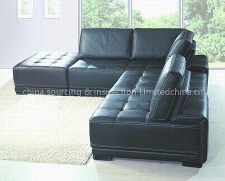 leather sofa
