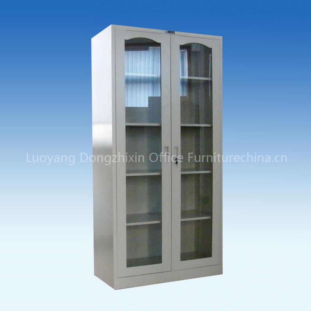 all glass door filing cabinet