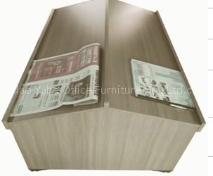 office furniture -newspaper shelf