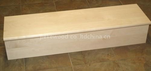 solid wood stair treads