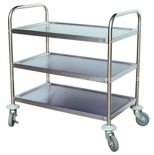 Circular Pipe Stainless Steel Dining Cart(Europe Style )