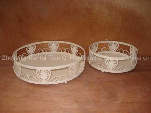 Serving Tray,Serving Platter,Wrought Iron Tray
