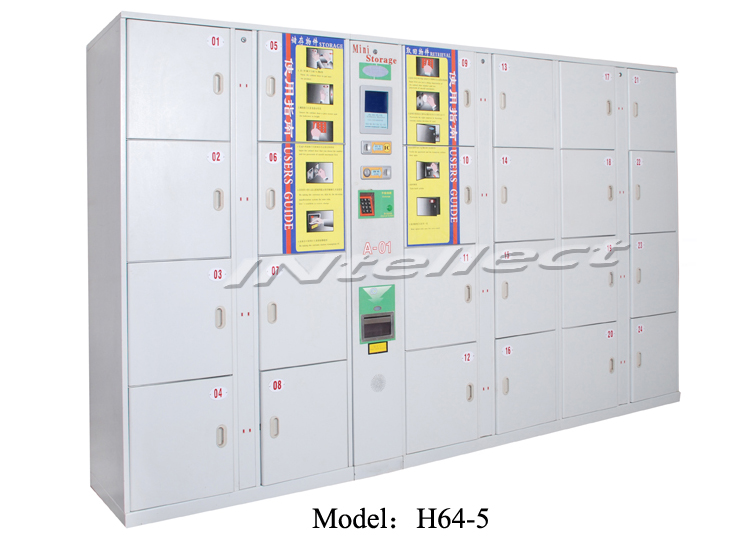 Dual Locking Coin Locker