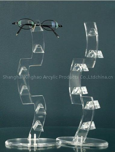 acrylic plexiglass eyewear stands