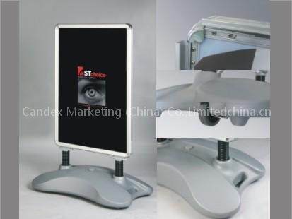 Swinging Outdoor A-board light box