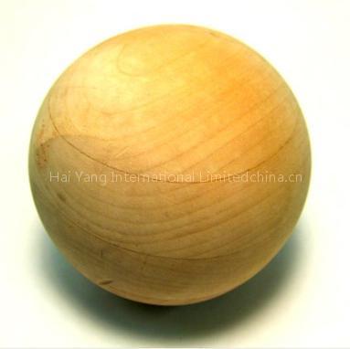 wooden ball
