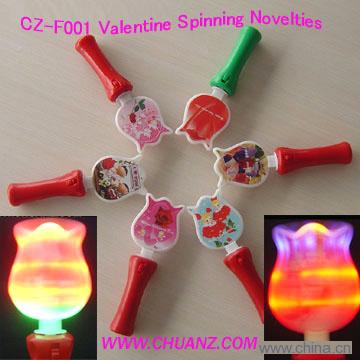 Flashing Spinning Rose
