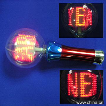 LED Message Spinning Ball