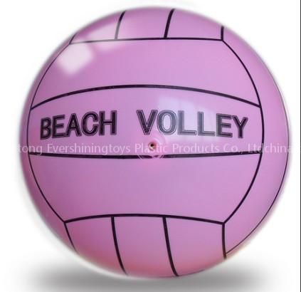 single color printed volleyball