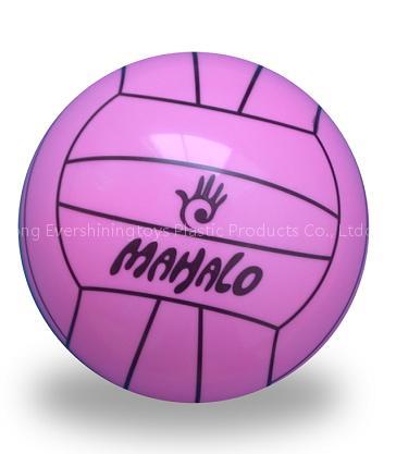 single color printed PVC volleyball