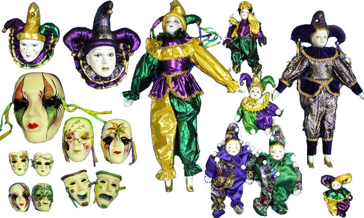 Hong Kong Ceramic Dolls And Face Masks