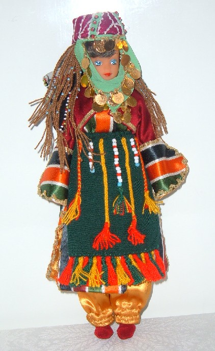 United States Turkish Costume Doll - Afyon