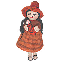 Peru Peruvian Dolls