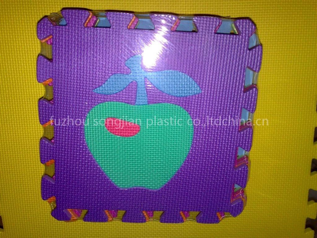 eva plant puzzle mat