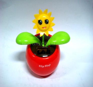 sell-Flip Flap Solar Powered flower