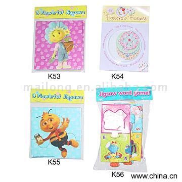 Colorful Paper Puzzles
