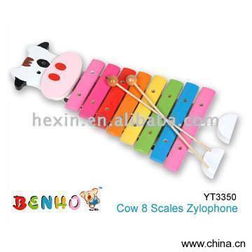 Color Cow 8 Note Xylophone