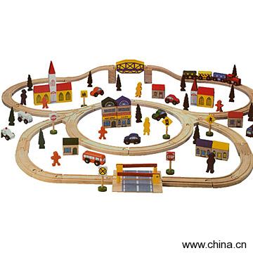 110pc Railway Set