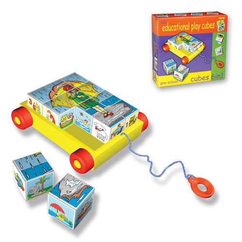Turkey Educational Play Cubes