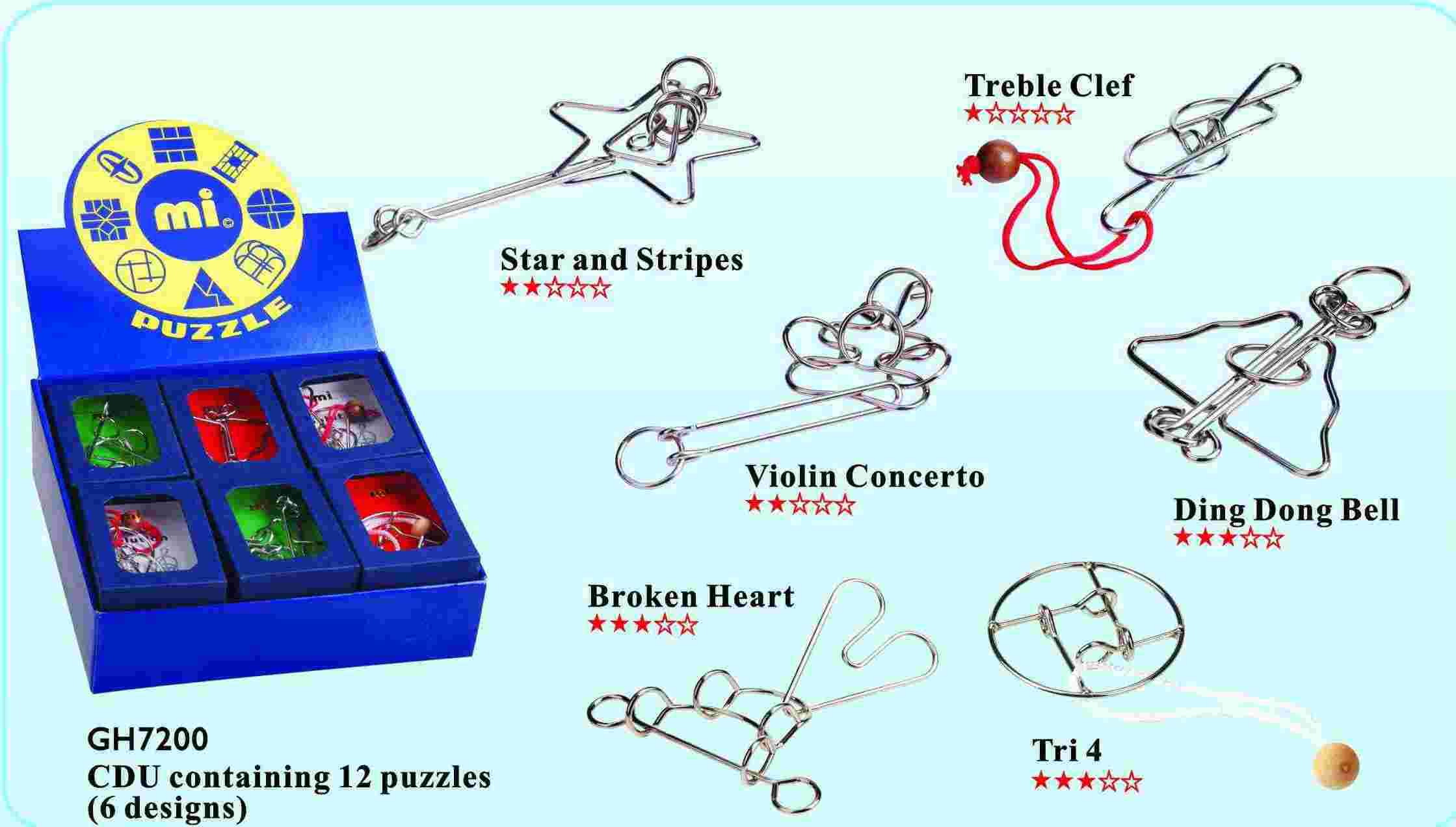 China (Mainland) Wire puzzle, IQ puzzle