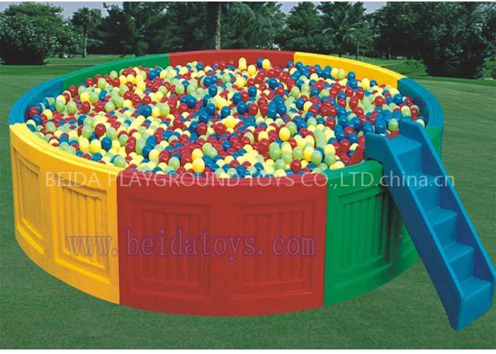 Ocean ball and pool with ladder