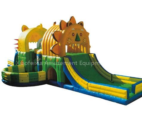 Inflatable slide