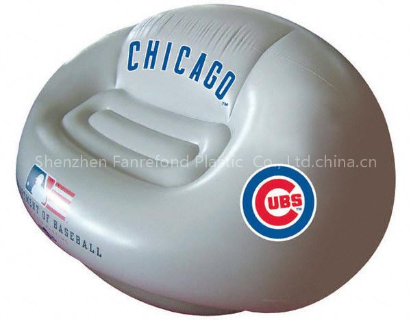 inflatable sofa- football shape