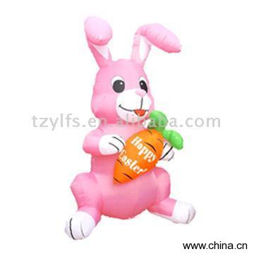 Inflatable Easter Bunny
