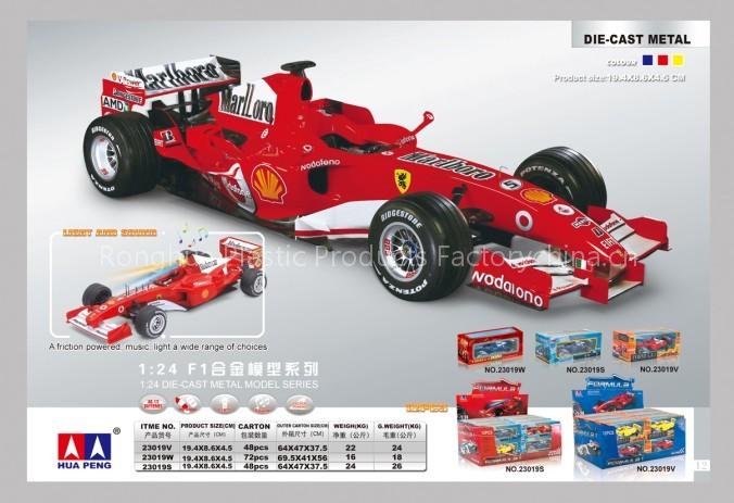 diecast F1 Race Model Car