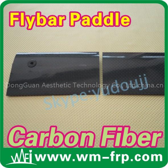 50 helicopter part Carbon fiber flybar paddles 65mm