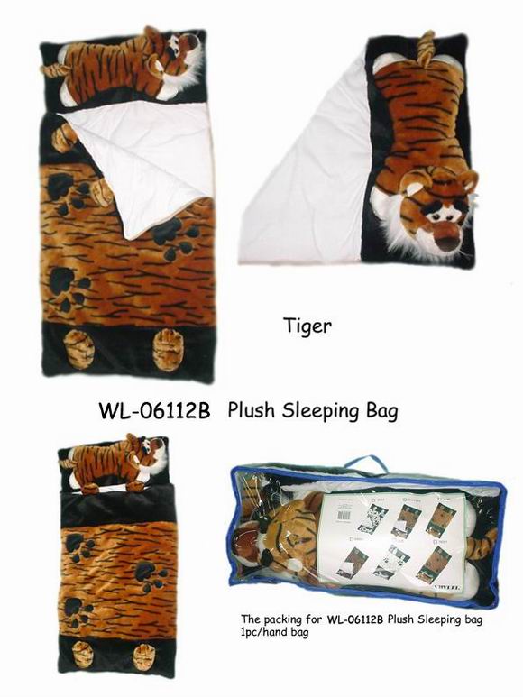 China (Mainland) Plush Animal Sleeping Bags