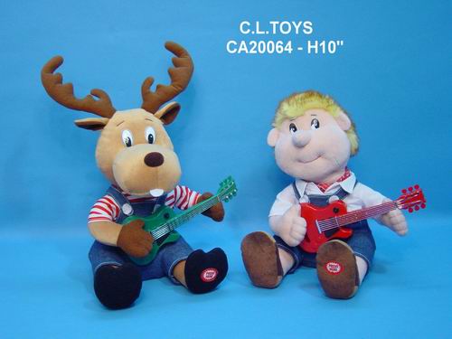 China (Mainland) Plush Infrared Deer&Boy