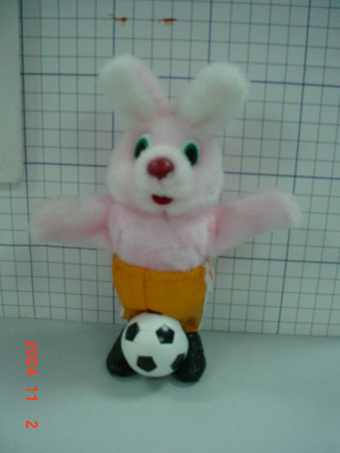 China (Mainland) Plush Bunny With Plastic Body Fillment