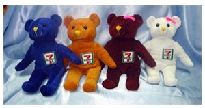 China (Mainland) Seven Eleven Teddy Bear