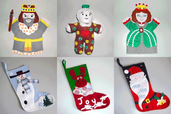Vietnam Plush Toys - Hand Doll And Xmas Serie