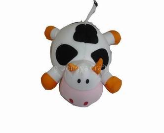 Microbead pillow, cow shaped stuffed toy, cushion