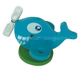 Toothbrush Timer & Holder -Fish