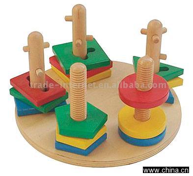 Wooden Shape Block