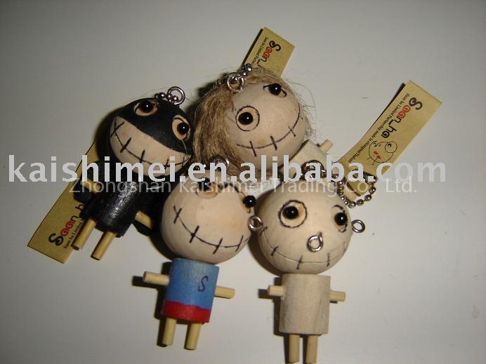 Wooden Voodoo Doll