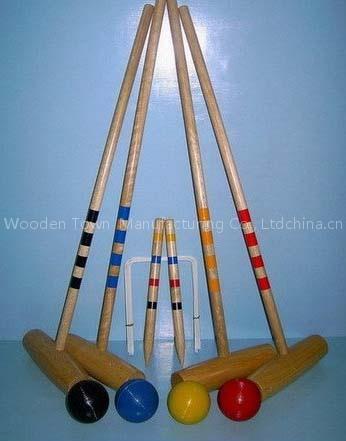 Wooden Garden Game- Croquet-0018