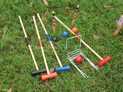Wooden Garden Game- Croquet-0001