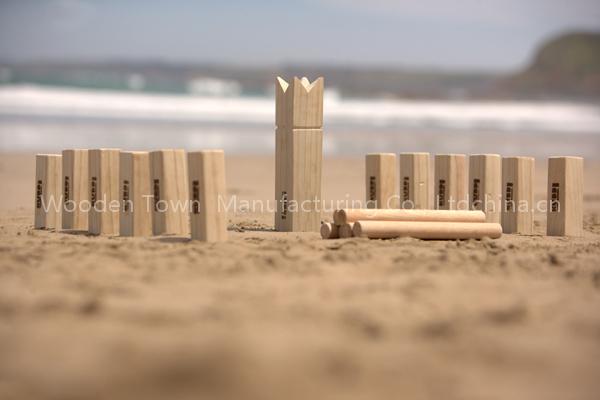 Wooden Garden Game- Kubb Throwing-0003