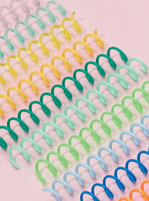 Hong Kong Binding Plastic Spiral Coil