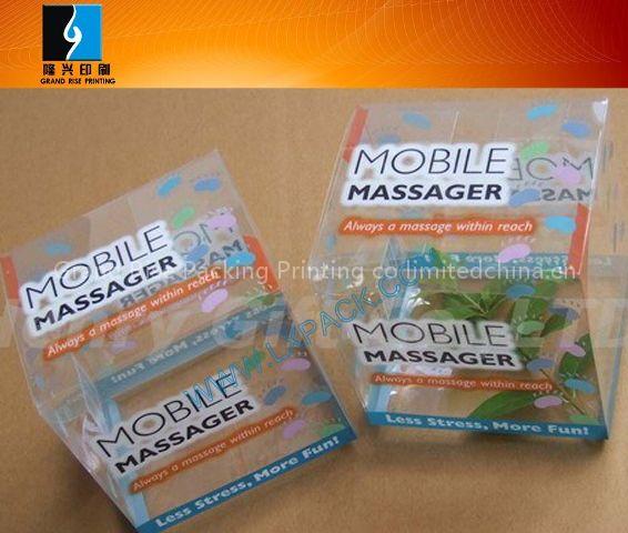 pp book cover pvc pp clear packaging box