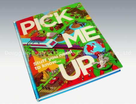 3D lenticular Stereotropic and flipping cover