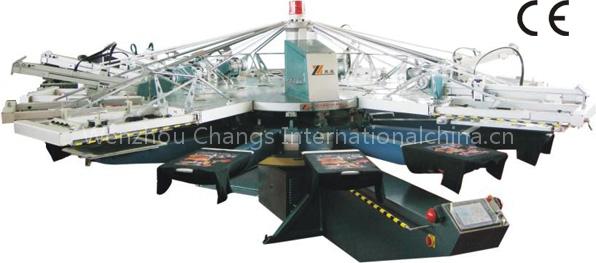 Pneumatic Textile Screen Printer Printing Machine