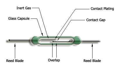 United States Comus Reed Switch