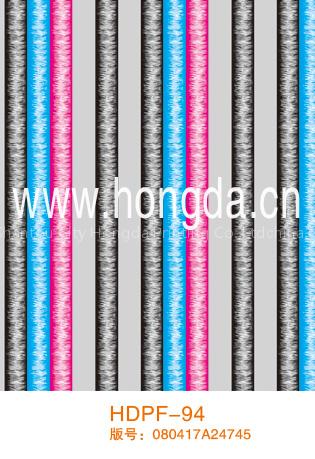 Hongda stripe colored transfer film